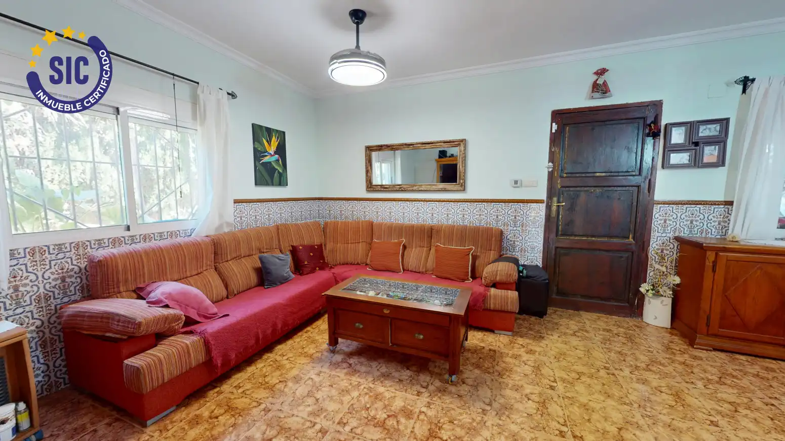 Sala de estar de Casa o chalet en venta en Alfarb con Aire acondicionado, Calefacción y Jardín privado