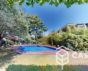 Garden of House or chalet to rent in Sant Cugat del Vallès  with Air Conditioner, Swimming Pool and Balcony