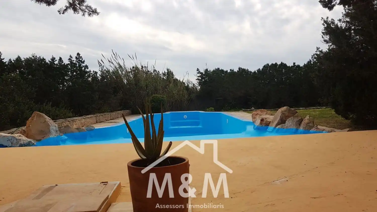 Piscina de Casa o chalet de alquiler en Formentera con Piscina