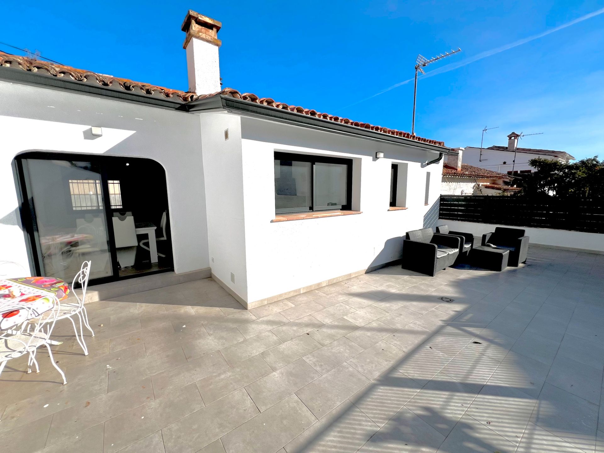 Terraza de Casa adosada en venta en Sant Feliu de Guíxols con Aire acondicionado, Calefacción y Parquet