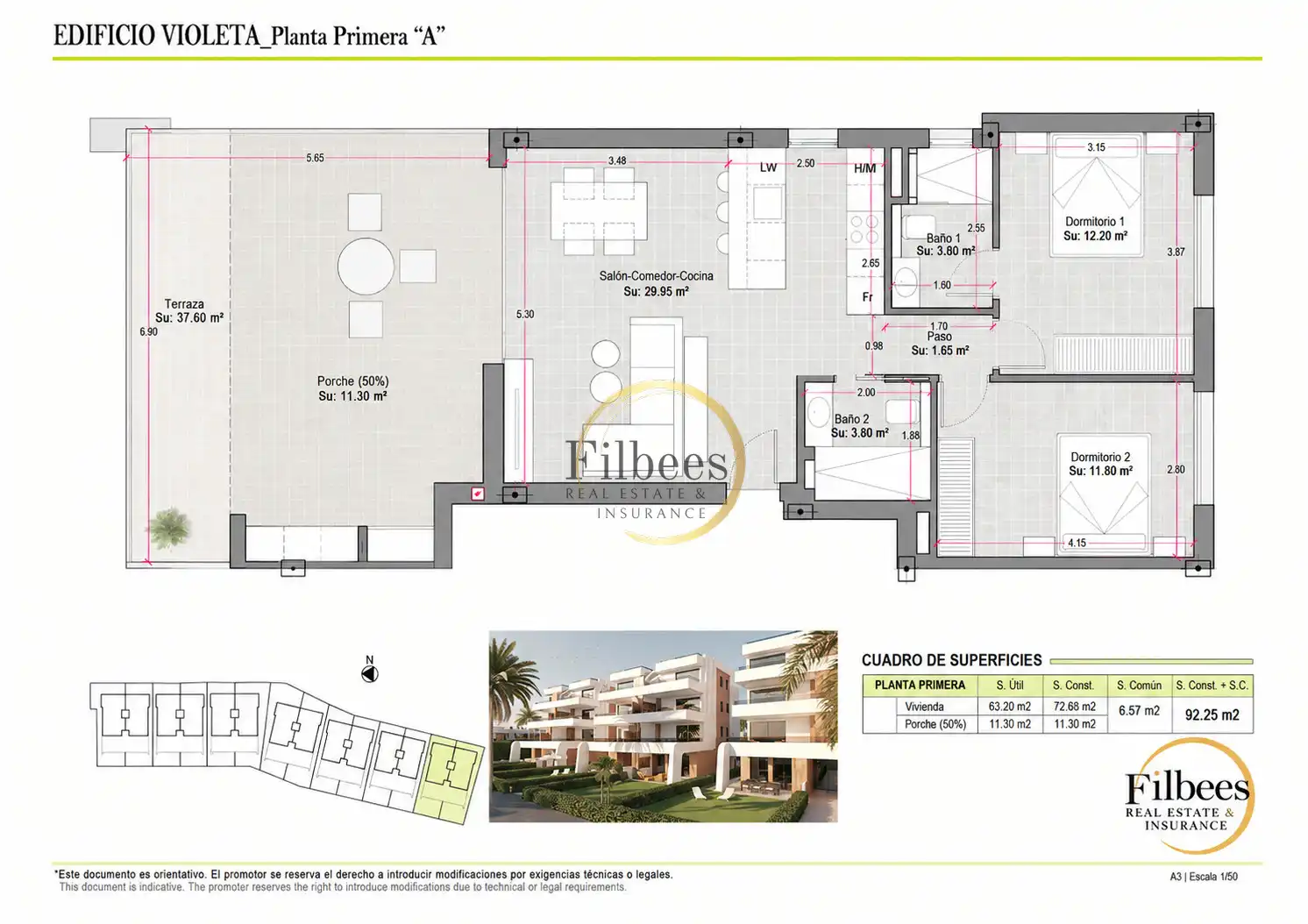 Apartament amb piscina en venda a Condado de Alhama, imagen 20