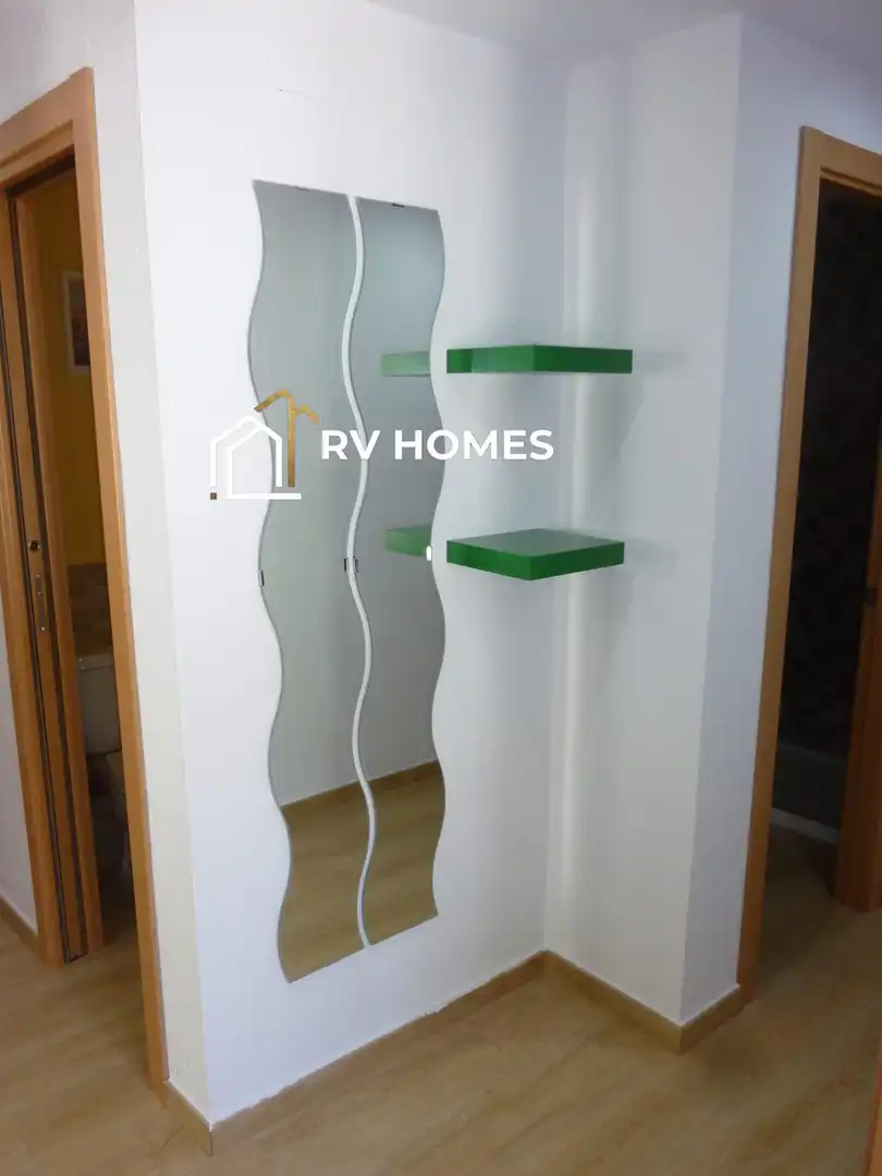 Schlafzimmer von Wohnung zur Miete in Cáceres mit Klimaanlage, Heizung und Möbliert