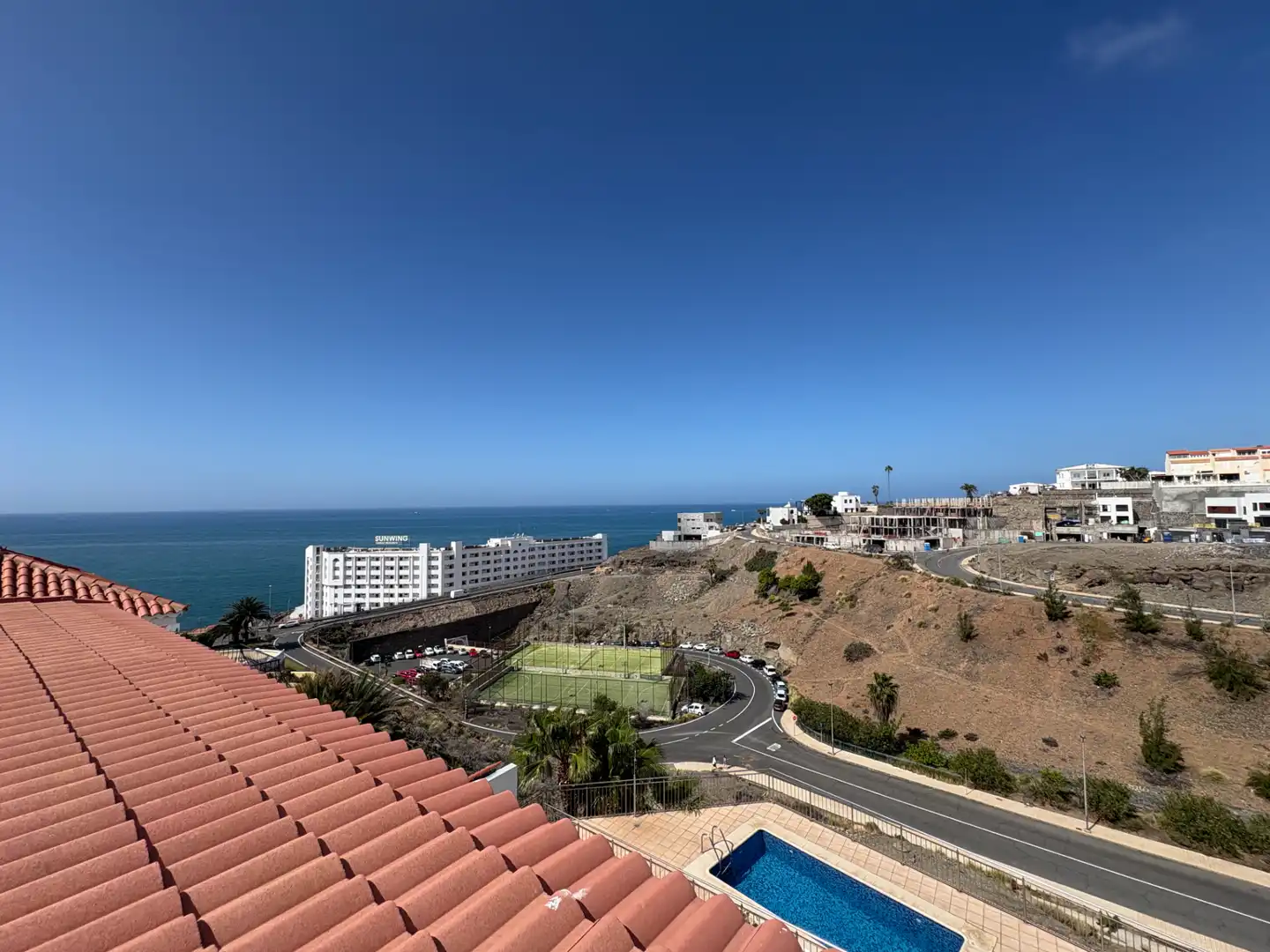Vista exterior de Piso en venta en Mogán con Terraza, Amueblado y Horno