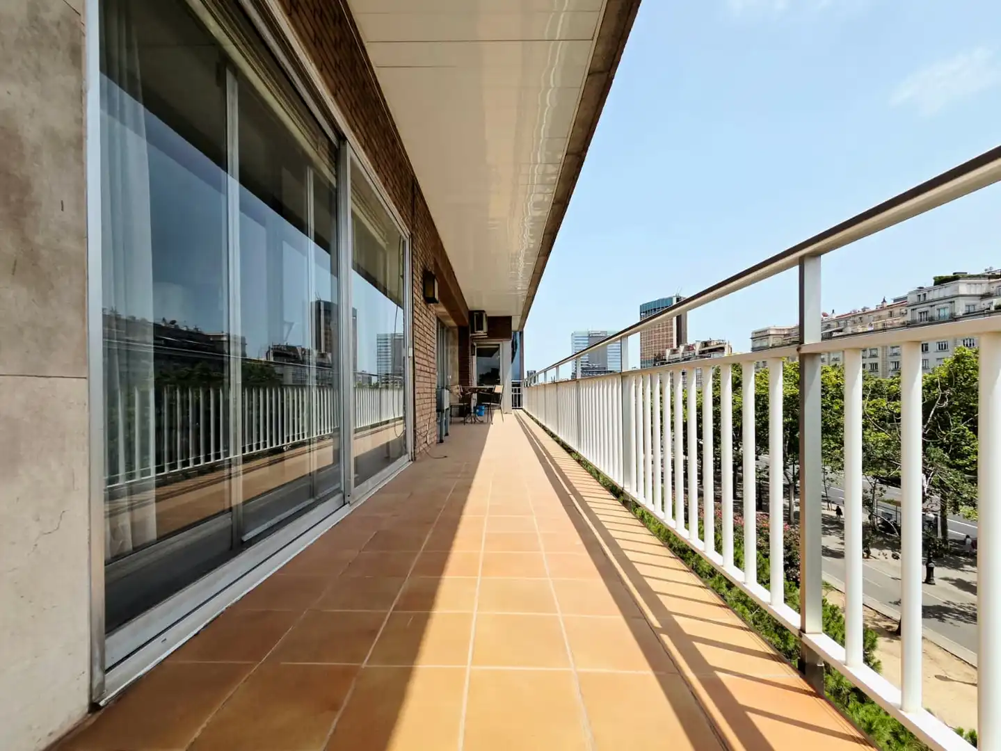 Terrace of Flat for sale in Barcelona  with Air Conditioner, Heating and Parquet flooring