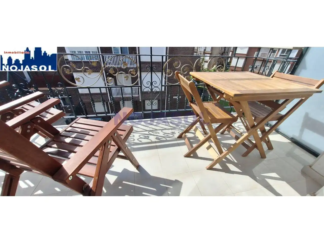 Terrace of Apartments for rent in Noja  with Heating, Terrace and Furnished