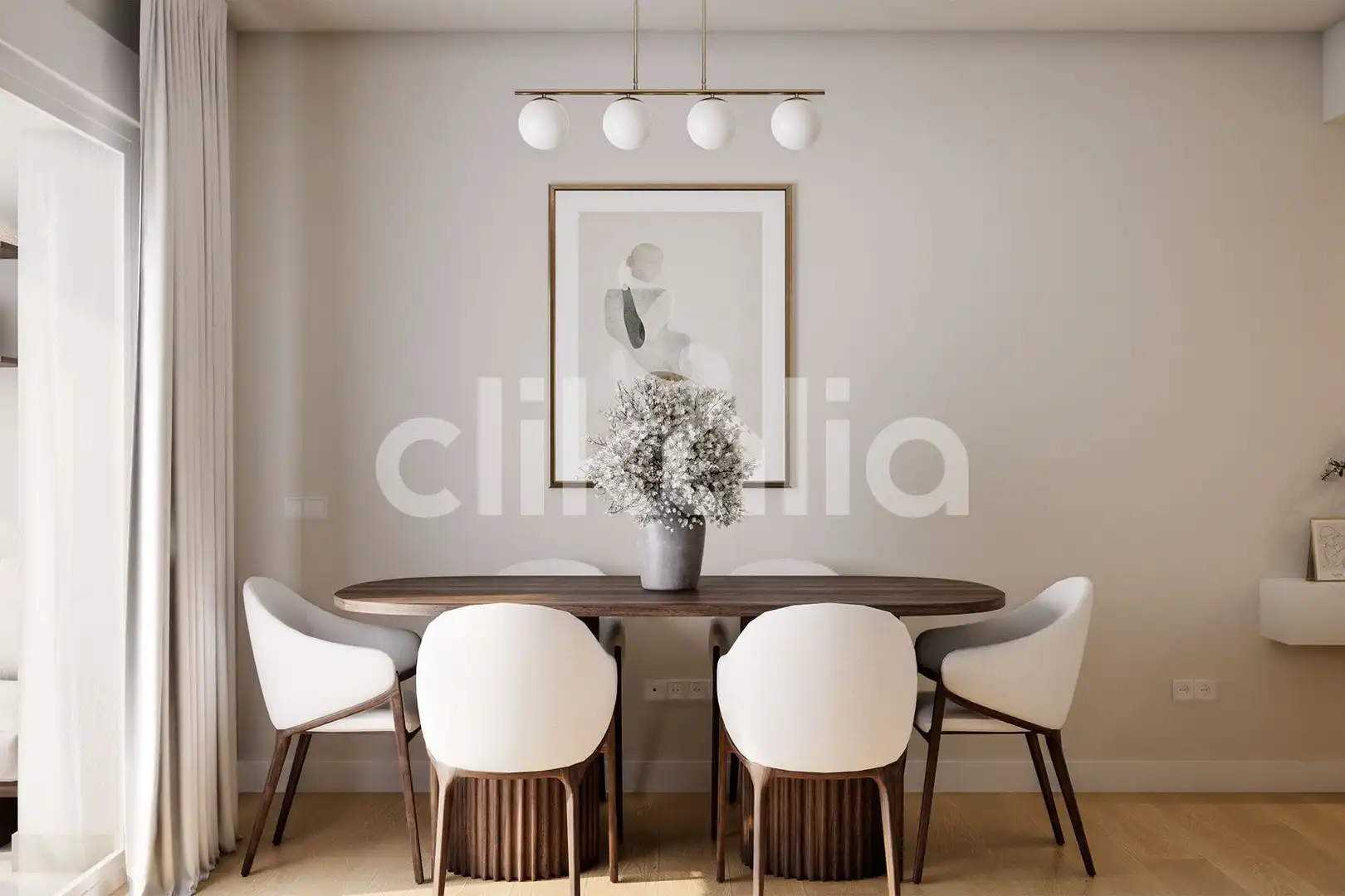 Comedor de Piso en venta en Madrid con Aire acondicionado, Calefacción y Jardín privado