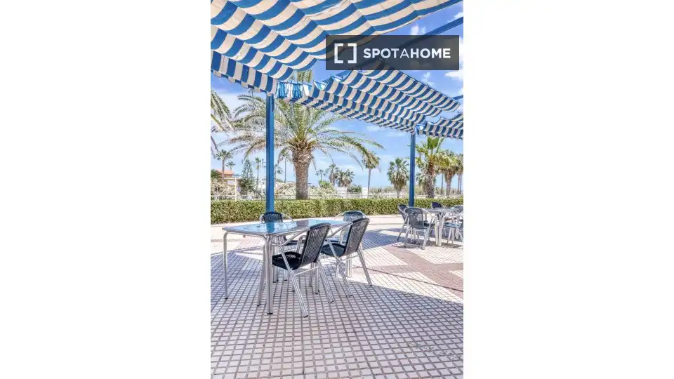 Appartamento con terrazza in affitto a La Patacona, imagen 14