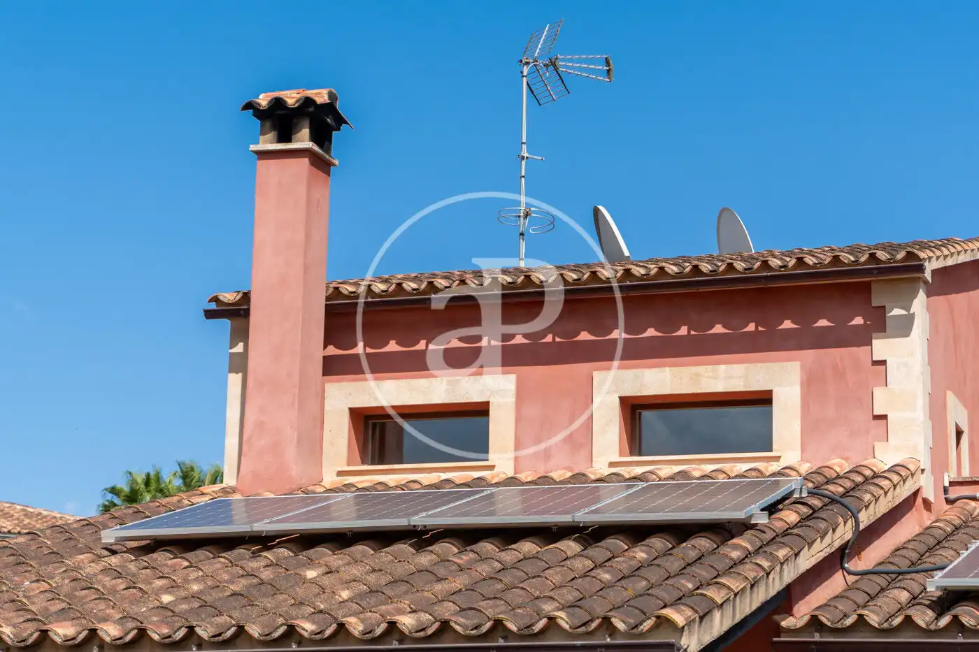 Exterior view of Detached homes for sale in Calvià  with Air Conditioner, Heating and Private garden