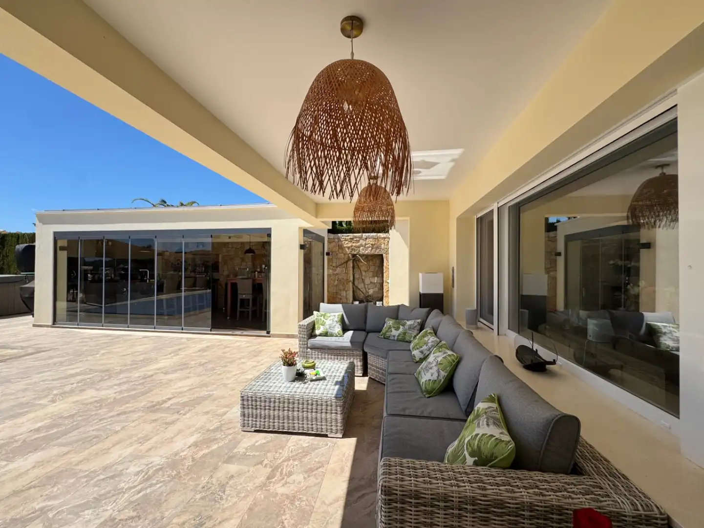 Terrace of Houses for sale in Moraira  with Air Conditioner, Heating and Private garden