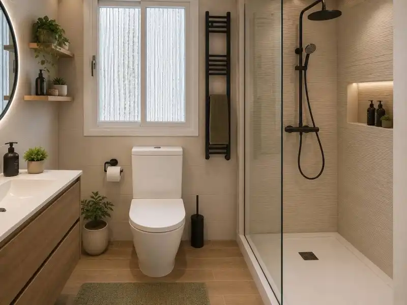 Baño de Casa o chalet en venta en Valdemanco con Calefacción, Terraza y Piscina