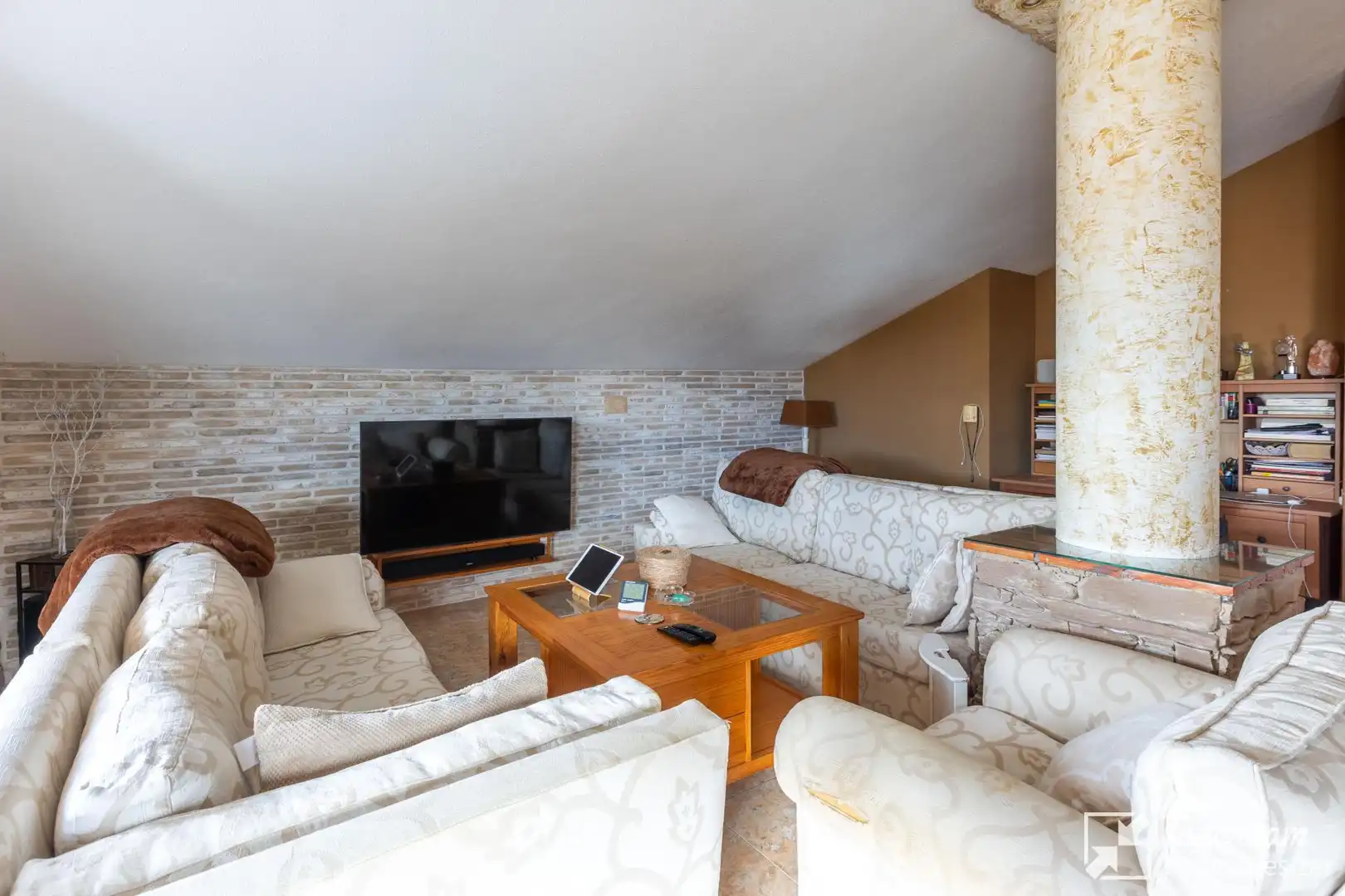 Sala d'estar de Àtic en venda en Altea amb Aire condicionat i Terrassa