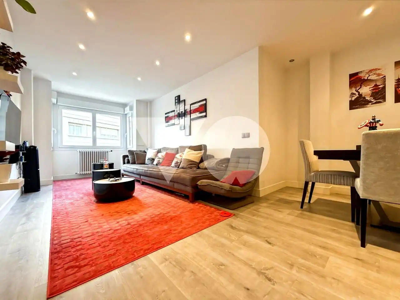 Living room of Flat for sale in Madrid  with Air Conditioner, Heating and Terrace