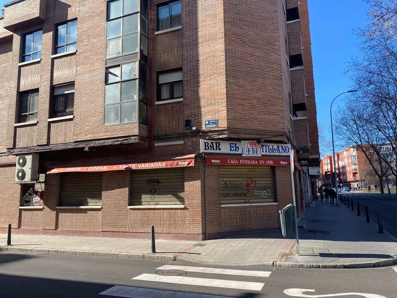 Vista exterior de Local en venta en Valladolid Capital con Aire acondicionado y Amueblado