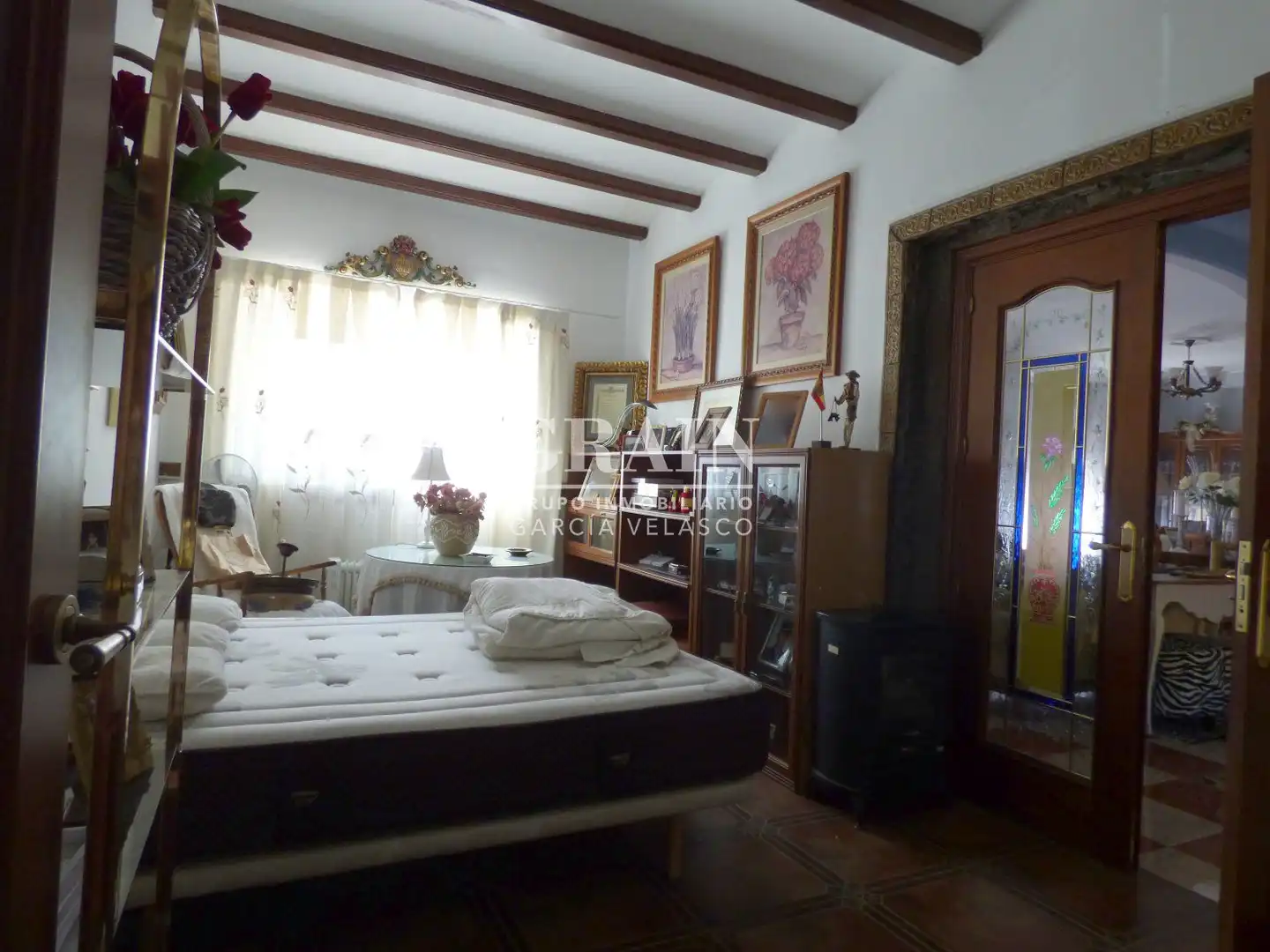 Bedroom of Houses for sale in Albacete  with Air Conditioner, Heating and Private garden