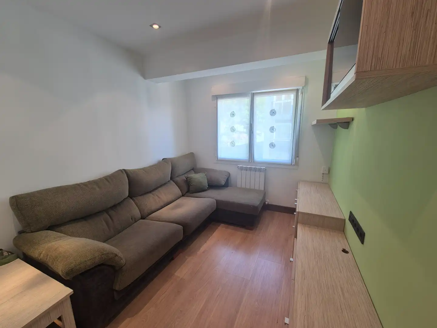 Wohnzimmer von Wohnungen zur Miete in Usurbil mit Heizung, Parkett und Möbliert