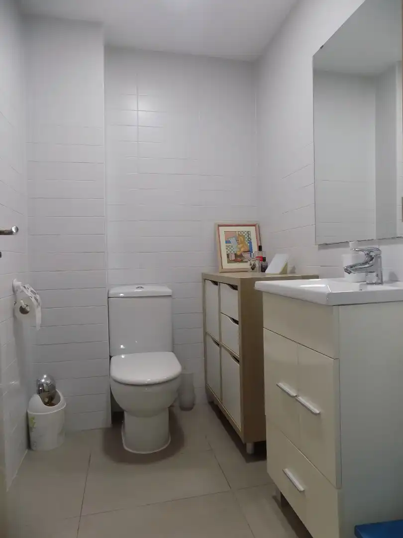Baño de Dúplex en venta en Santa Coloma de Gramenet con Aire acondicionado y Parquet