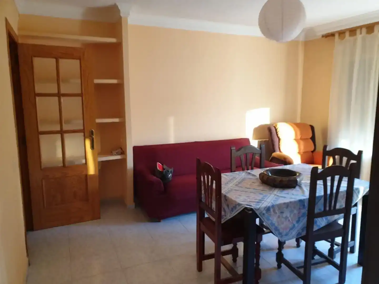Living room of Flat for share in Nuevo Baztán  with Furnished and Balcony
