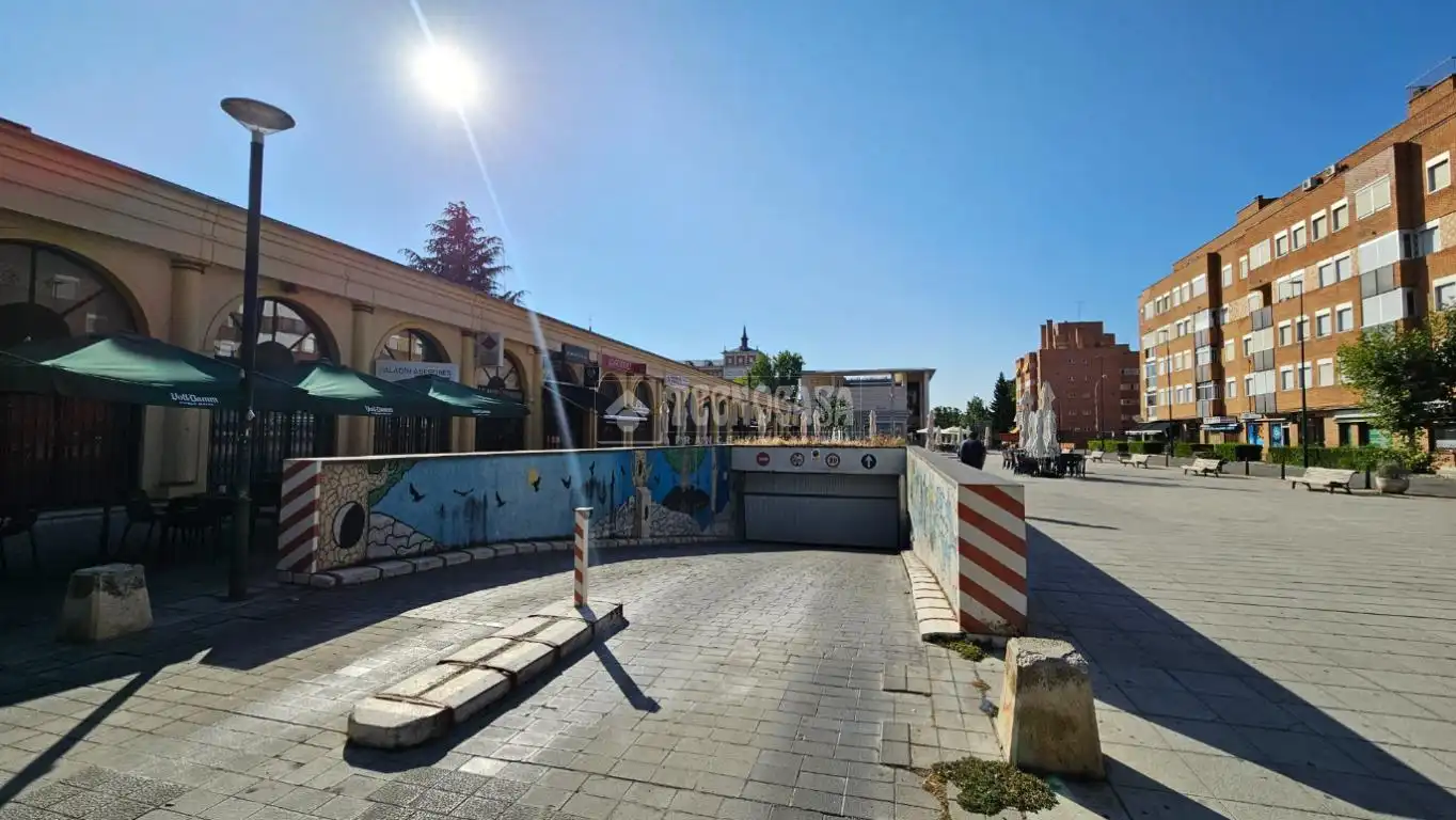 Vista exterior de Garaje en venta en Valladolid