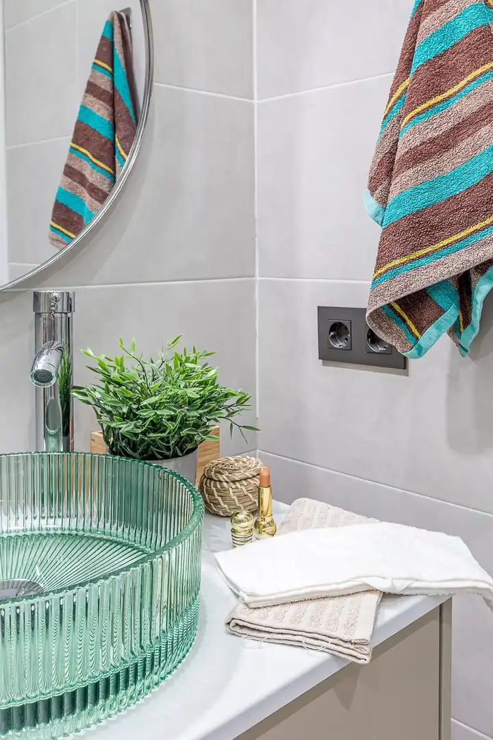 Bany de Apartament en venda en Madrid amb Aire condicionat, Calefacció i Moblat