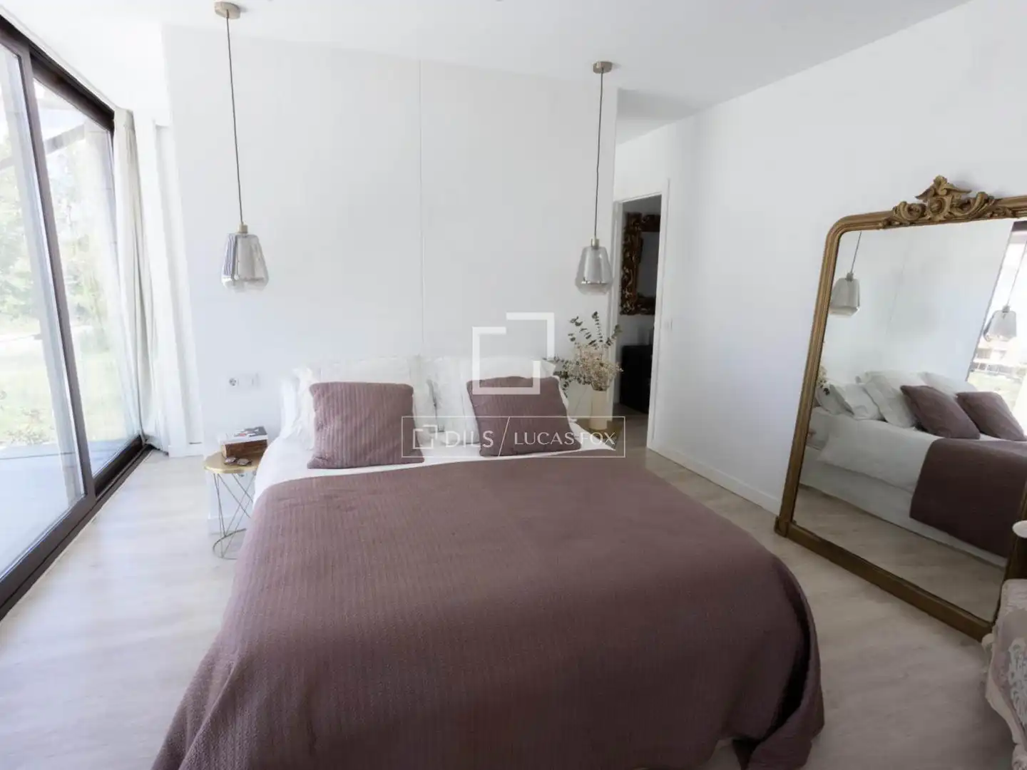 Schlafzimmer von Country house zur Miete in Majadahonda mit Klimaanlage, Heizung und Privatgarten