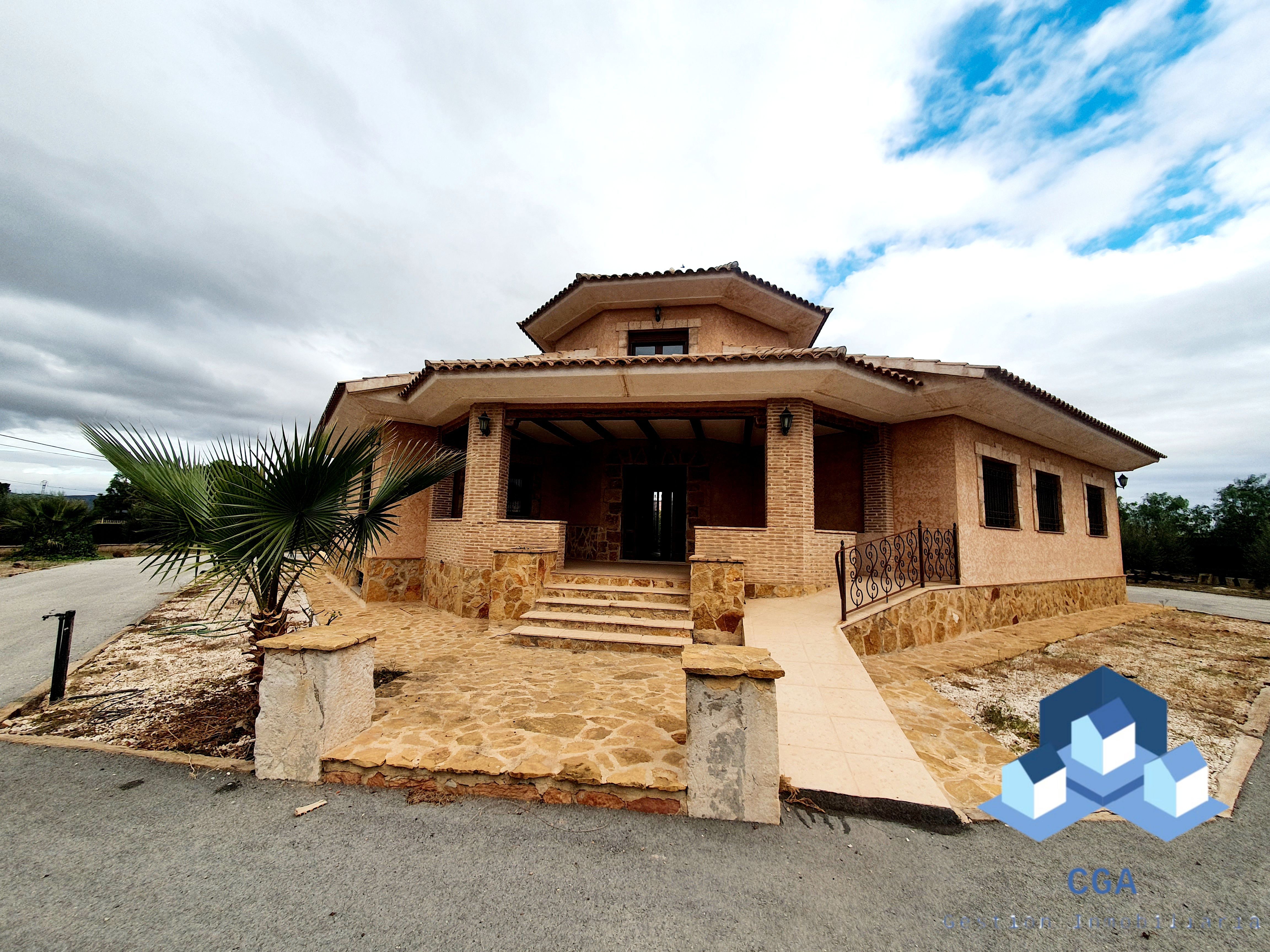 Exterior view of House or chalet for sale in Lorca  with Air Conditioner, Heating and Private garden