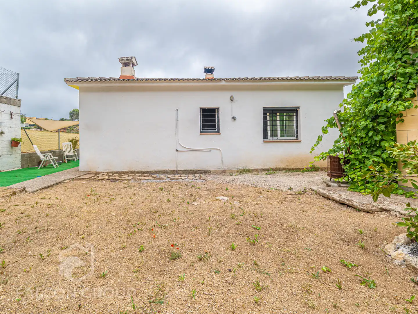 Vista exterior de Casa o chalet en venta en Canyelles con Jardín privado, Terraza y Piscina