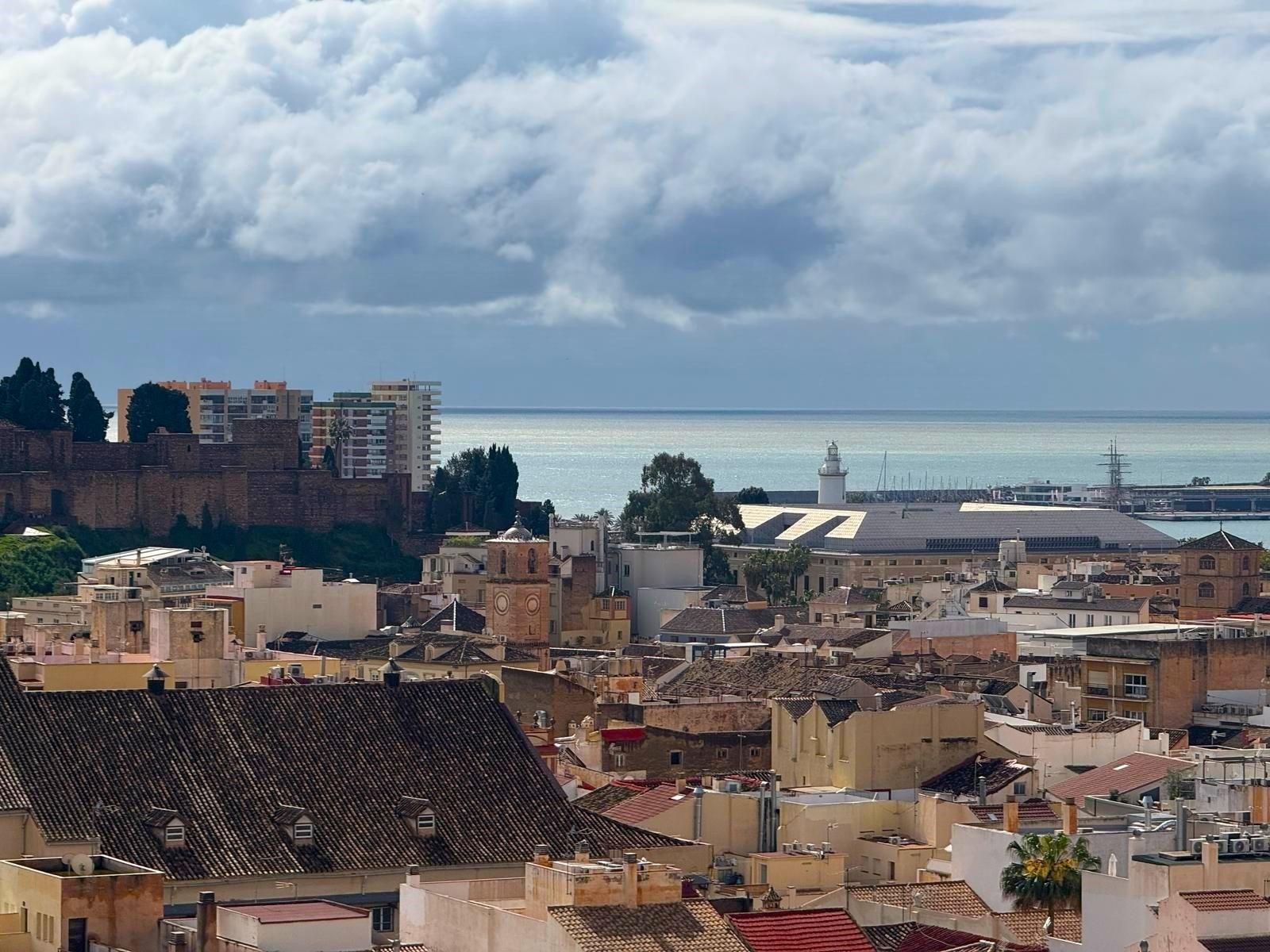 Vista exterior de Pis en venda en Málaga Capital amb Aire condicionat, Calefacció i Terrassa