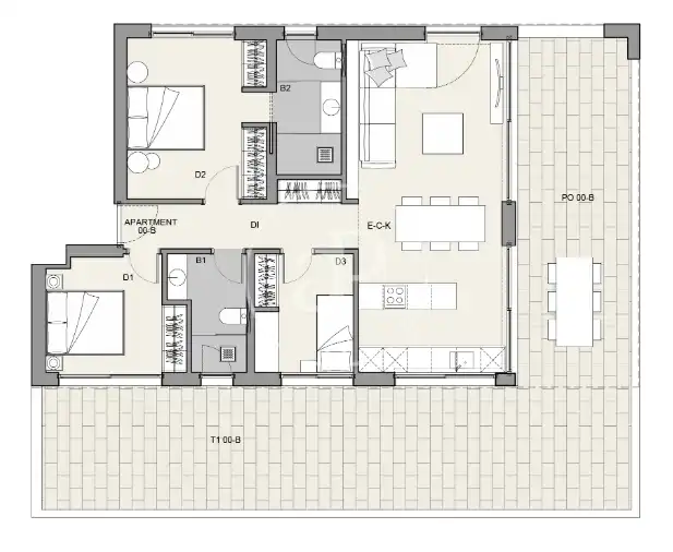 Flat for sale in  Palma de Mallorca  with Air Conditioner, Heating and Private garden