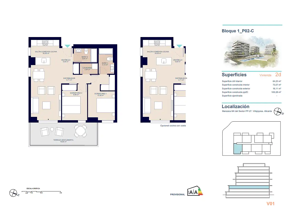 Apartamento con terraza en venta en Platja de Torres, imagen 27