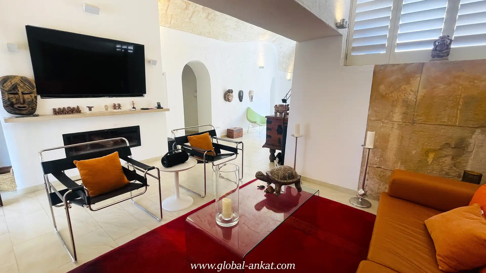 Sala de estar de Casa o chalet en venta en Felanitx con Aire acondicionado, Calefacción y Jardín privado
