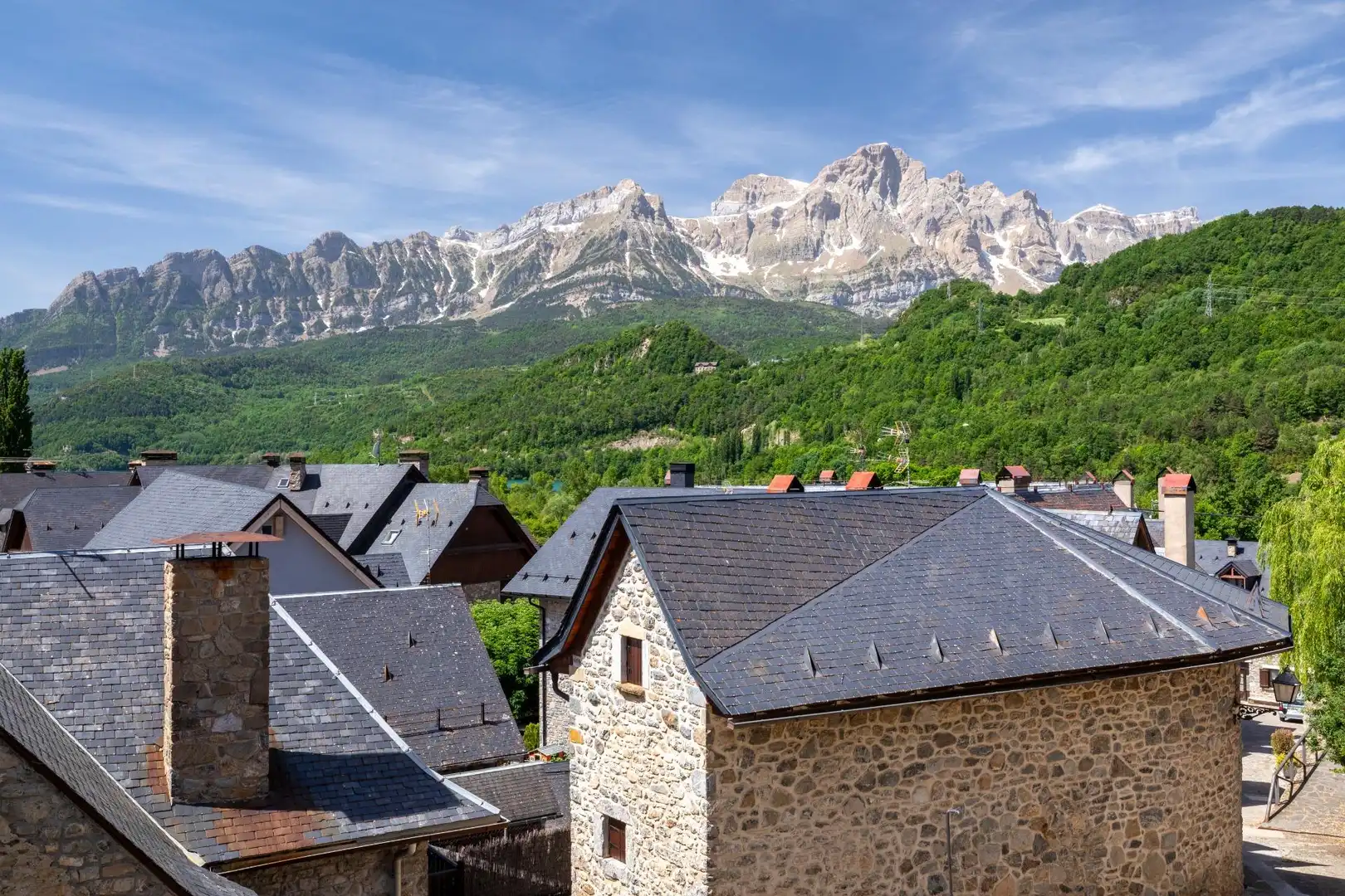 Vista exterior de Casa o chalet en venta en Panticosa con Calefacción, Amueblado y Balcón