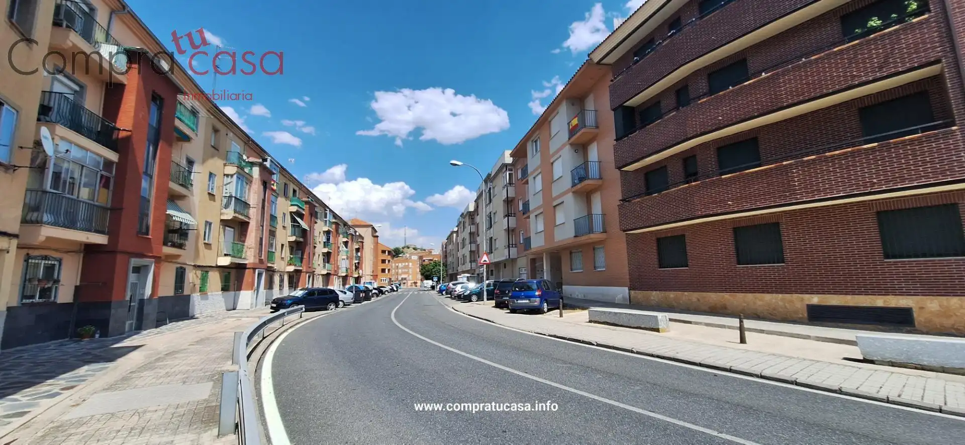 Vista exterior de Pis en venda en Segovia amb Calefacció i Moblat