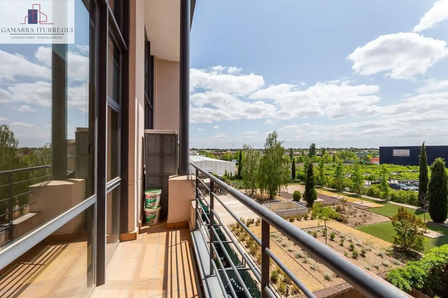 Terraza de Loft de alquiler en Tres Cantos con Aire acondicionado, Amueblado y Balcón