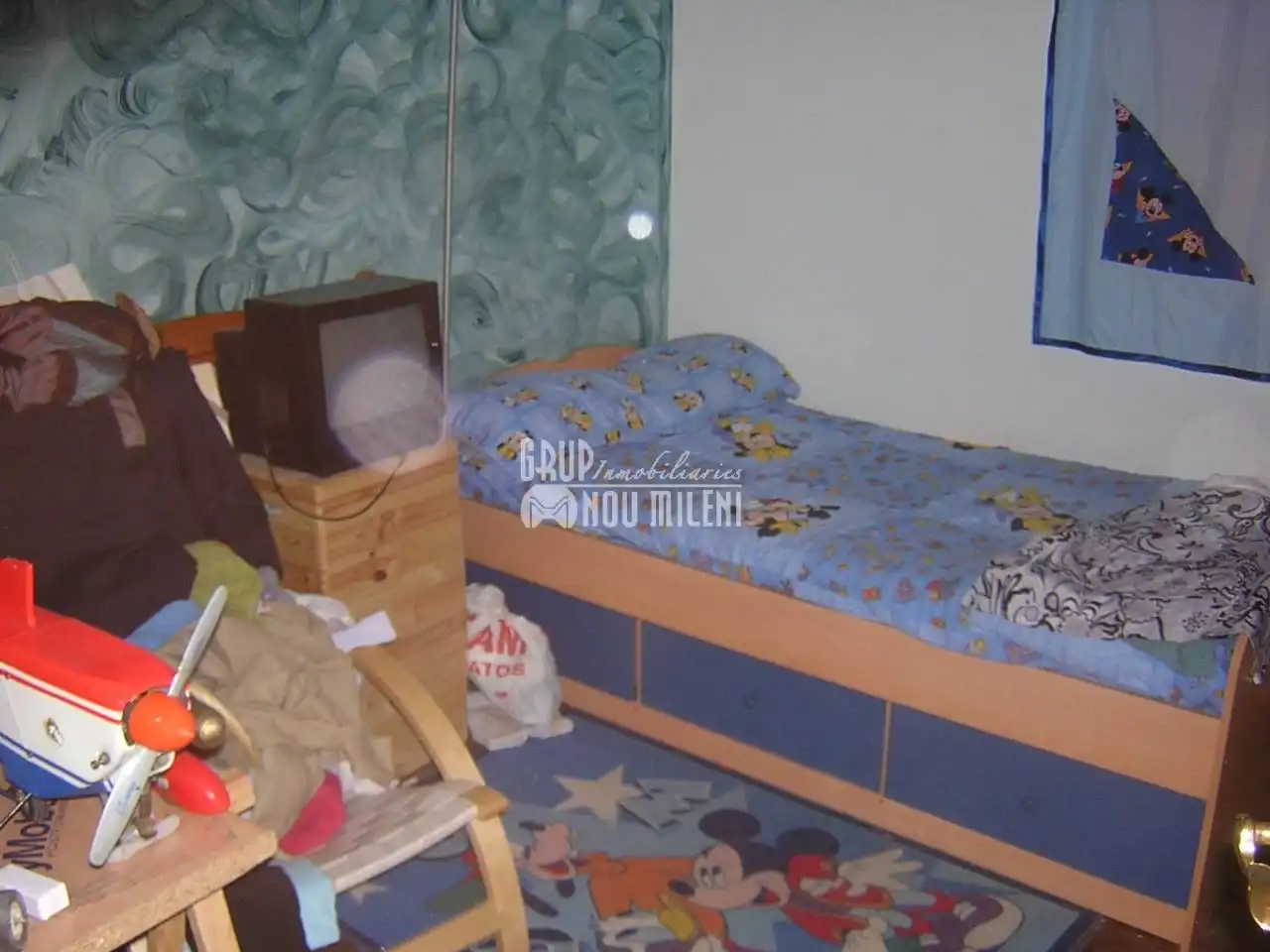Bedroom of Flat for sale in Albal  with Air Conditioner, Terrace and Furnished