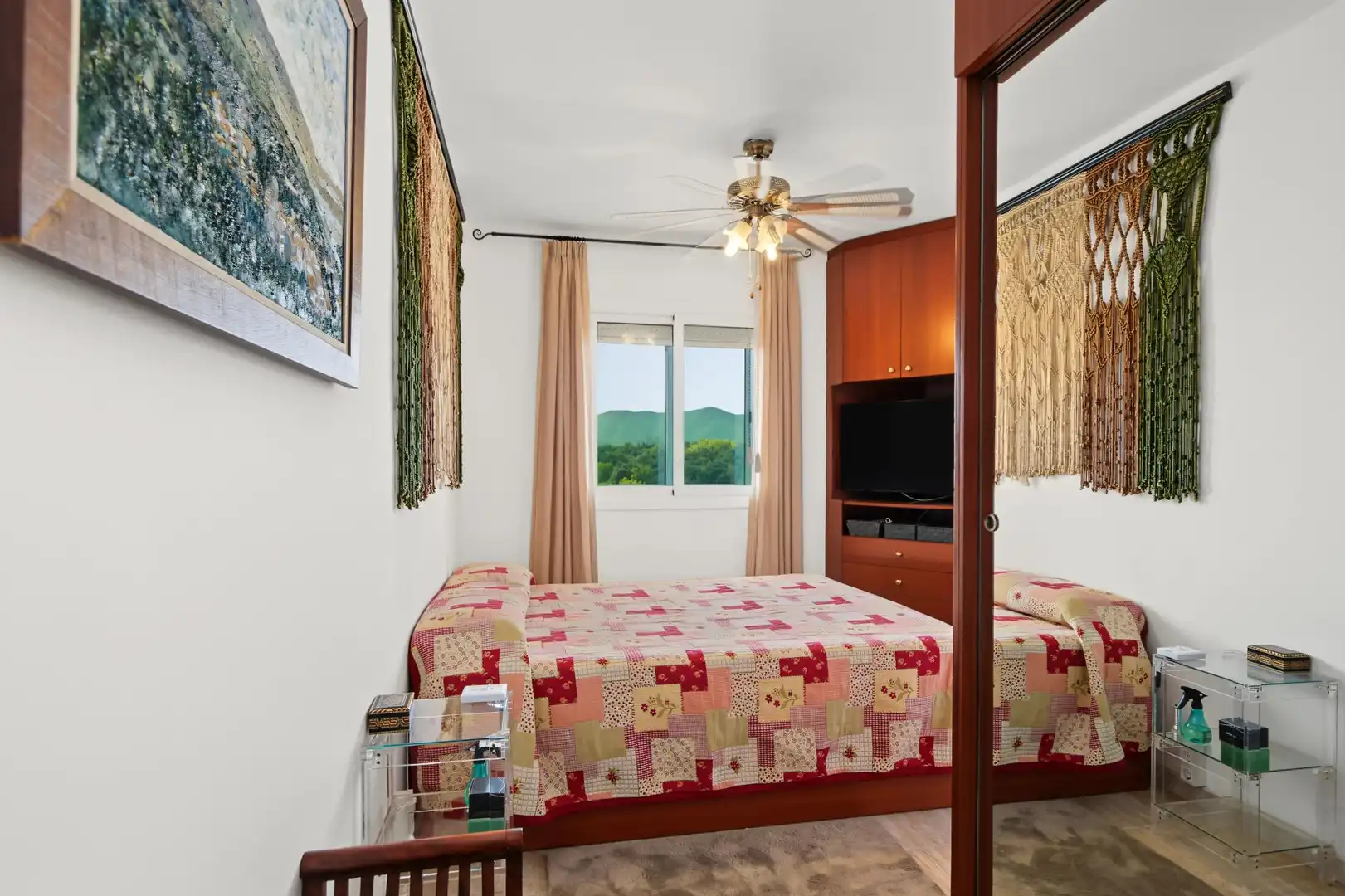 Bedroom of Flat for sale in Maçanet de Cabrenys  with Heating, Terrace and Oven