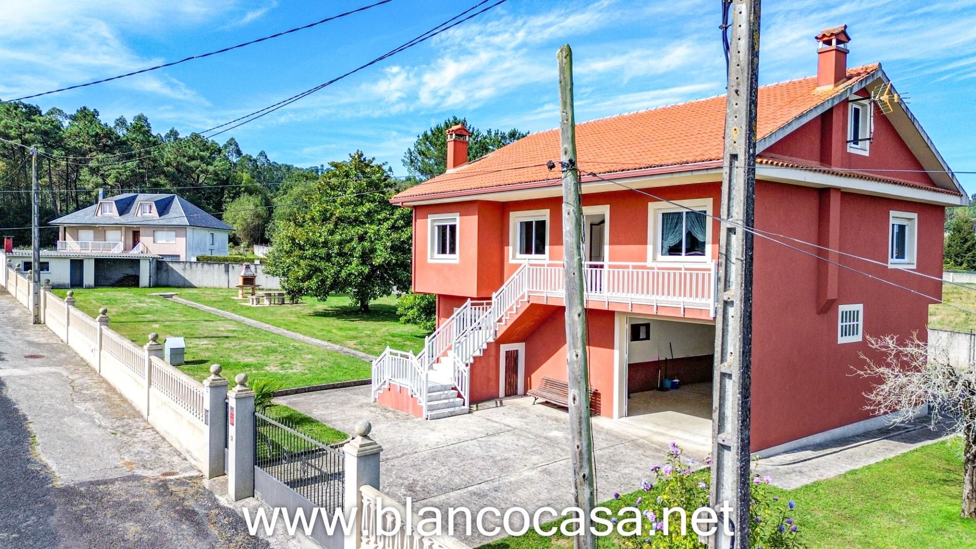 Exterior view of House or chalet for sale in Carballo  with Heating, Private garden and Storage room