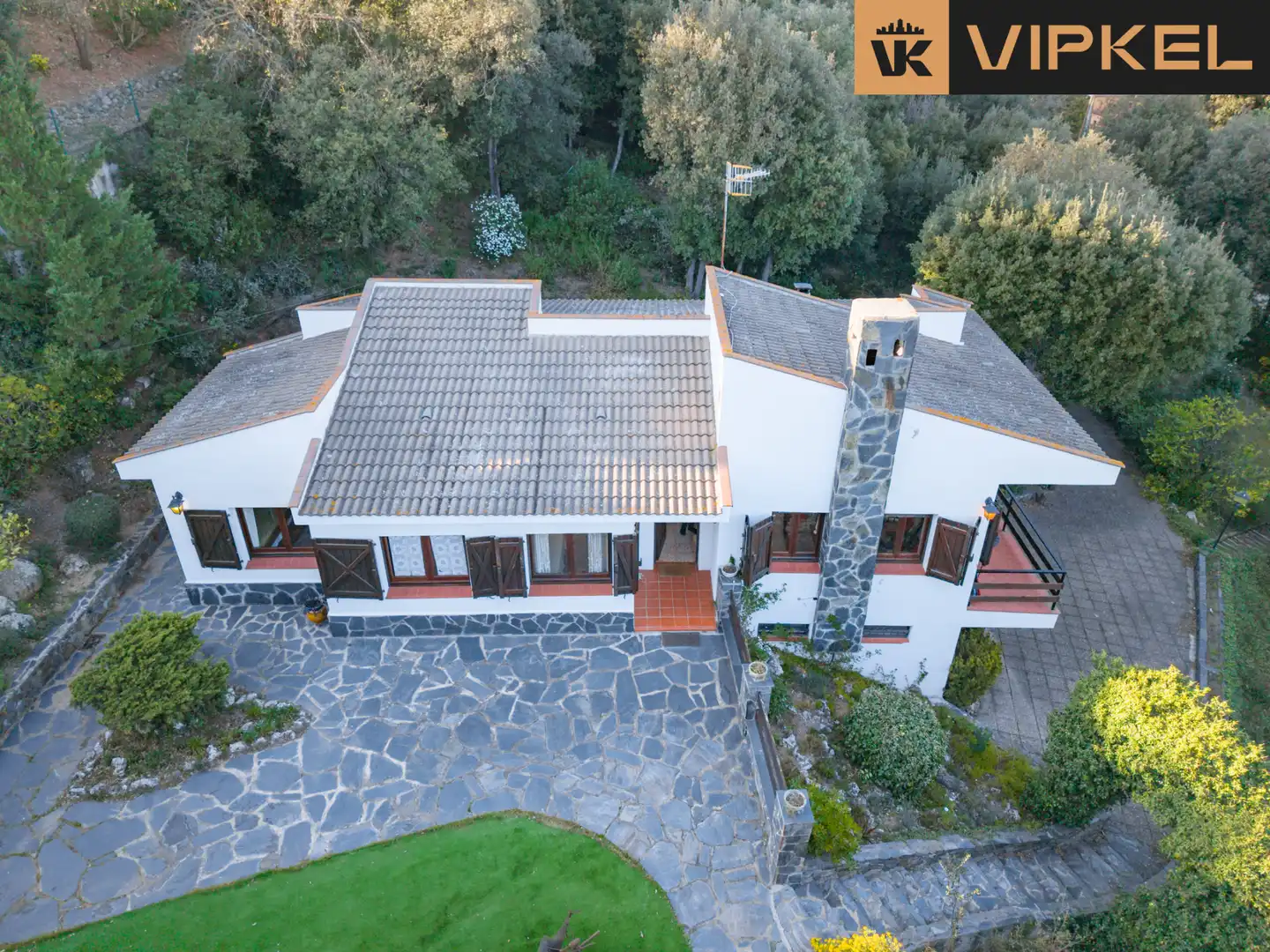 Vista exterior de Casa o chalet en venta en Sant Pere de Vilamajor con Calefacción, Jardín privado y Terraza