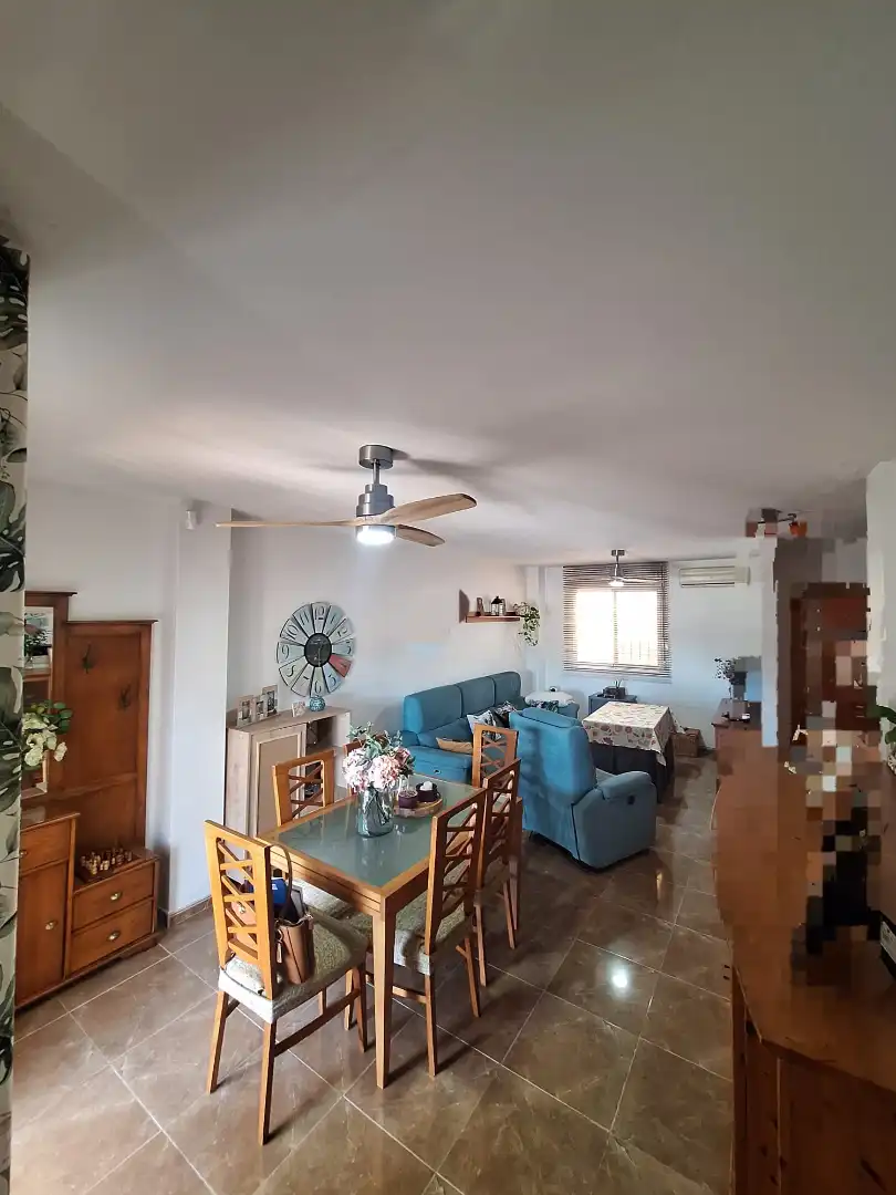 Sala de estar de Casa adosada en venta en El Ejido con Amueblado, Horno y Lavadora