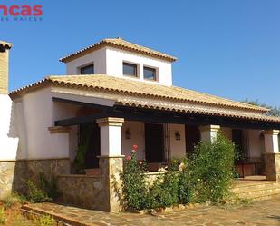 Exterior view of Country house for sale in Las Navas de la Concepción  with Heating, Private garden and Storage room