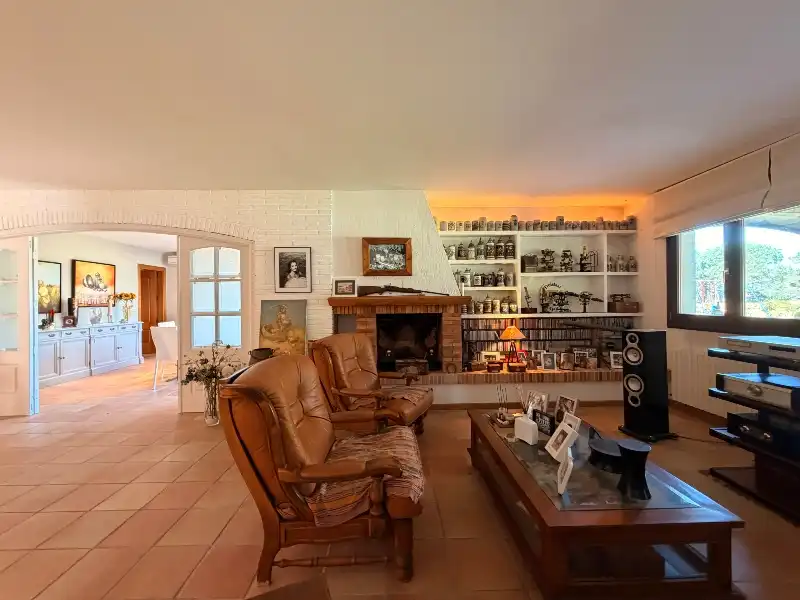 Sala de estar de Casa o chalet en venta en Palafrugell con Aire acondicionado, Calefacción y Jardín privado