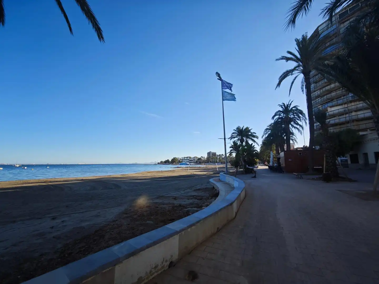 Vista exterior de Planta baixa en venda en San Javier