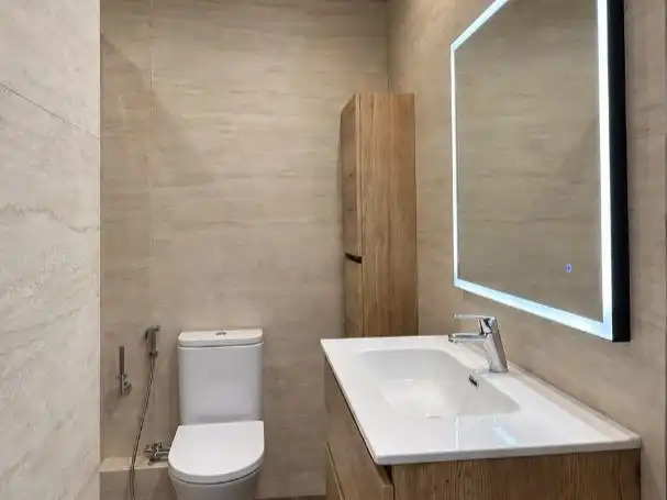 Bathroom of Flat for rent in Granollers  with Air Conditioner, Heating and Oven