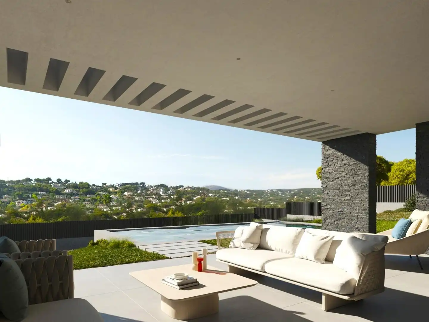 Terrace of Houses for sale in Jávea / Xàbia  with Air Conditioner, Heating and Private garden