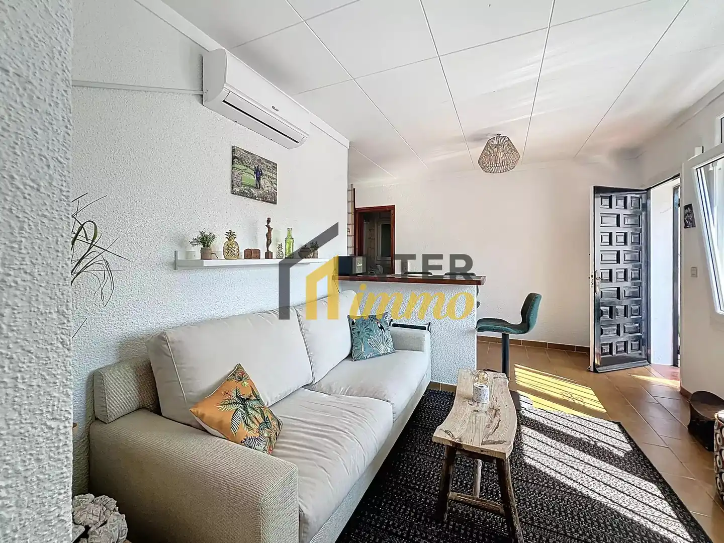 Sala de estar de Casa o chalet en venta en Empuriabrava con Aire acondicionado