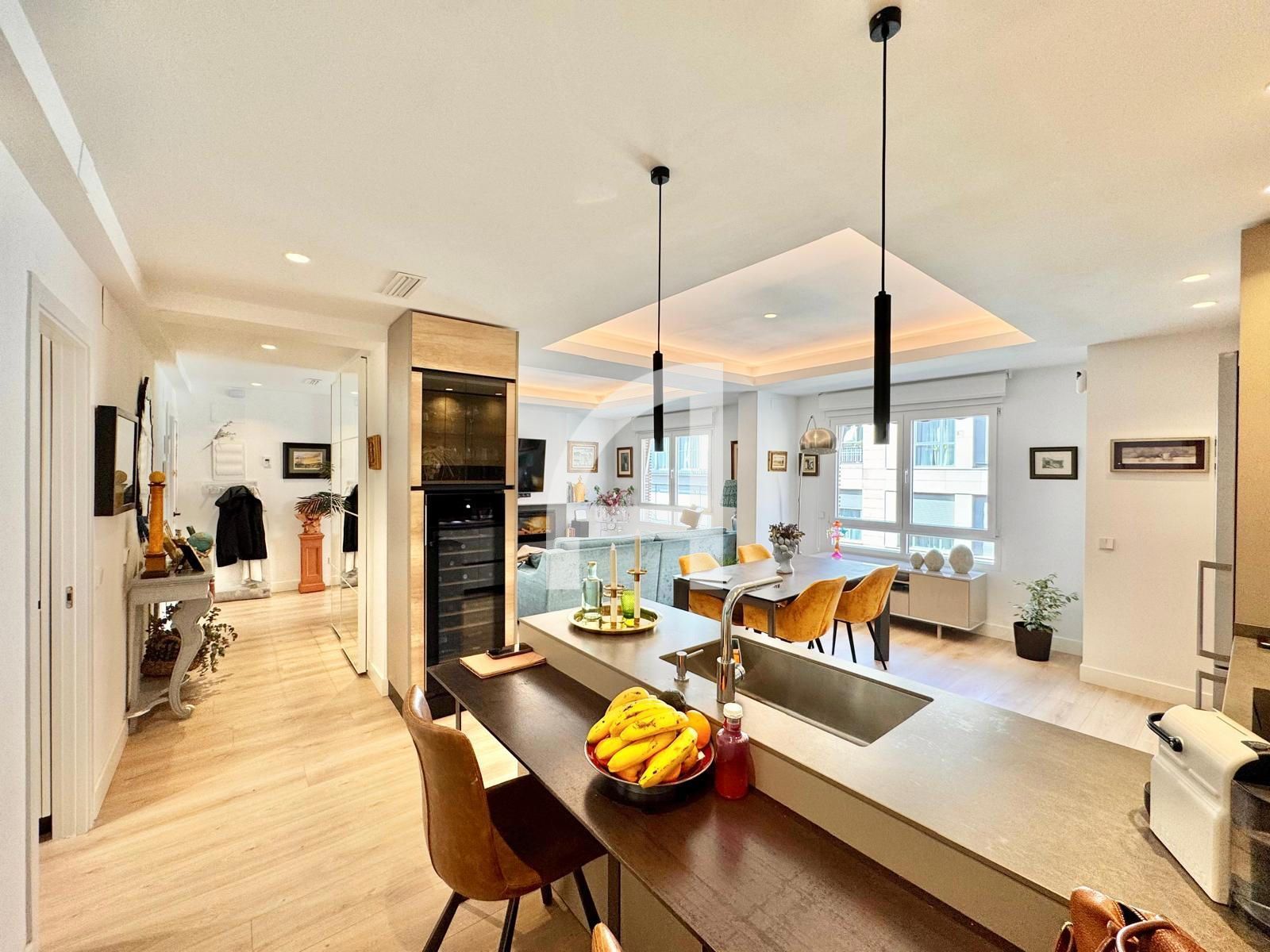 Cocina de Piso en venta en  Madrid Capital con Aire acondicionado, Calefacción y Terraza