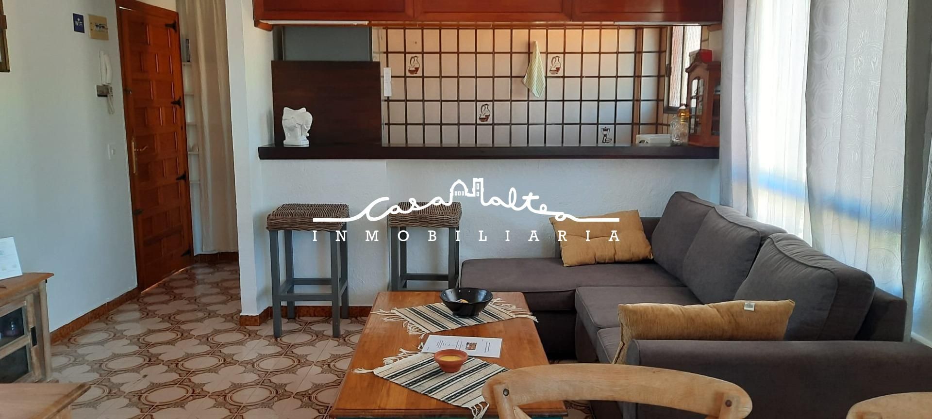 Vista exterior de Pis de lloguer en L'Alfàs del Pi amb Aire condicionat, Terrassa i Balcó