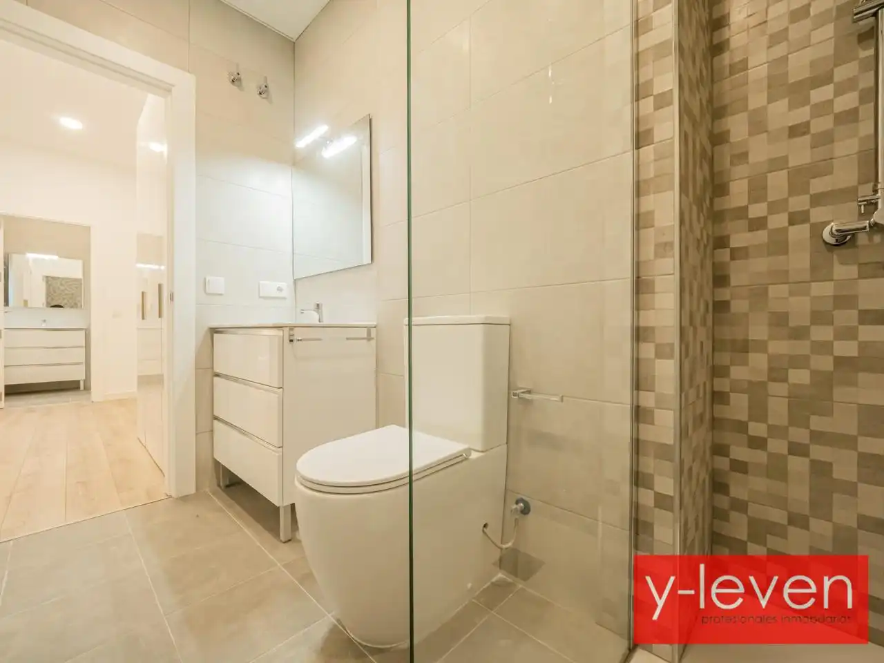 Baño de Planta baja en venta en Málaga con Aire acondicionado, Calefacción y Piscina comunitaria