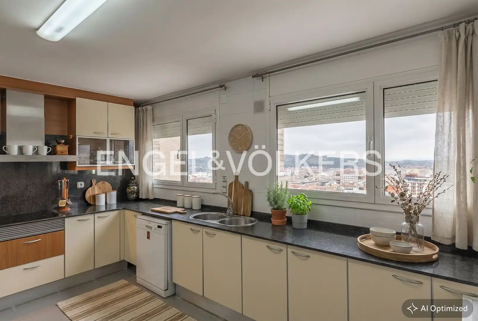 Cocina de Dúplex en venta en Terrassa con Aire acondicionado, Calefacción y Terraza