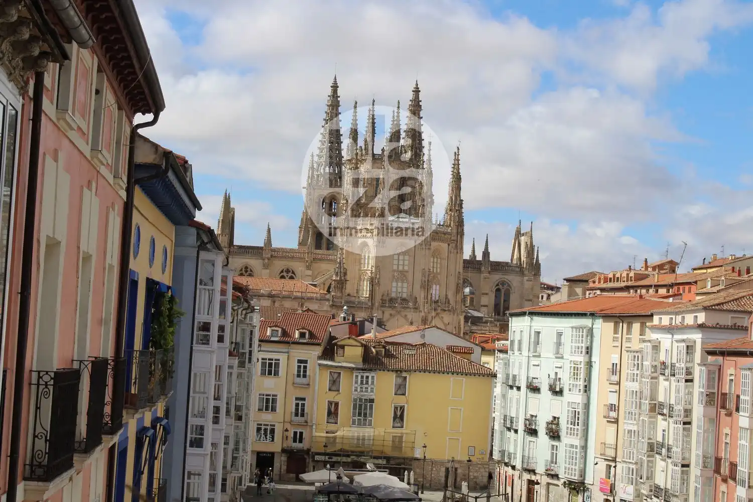 Exterior view of Flat for sale in Burgos  with Heating, Terrace and Storage room