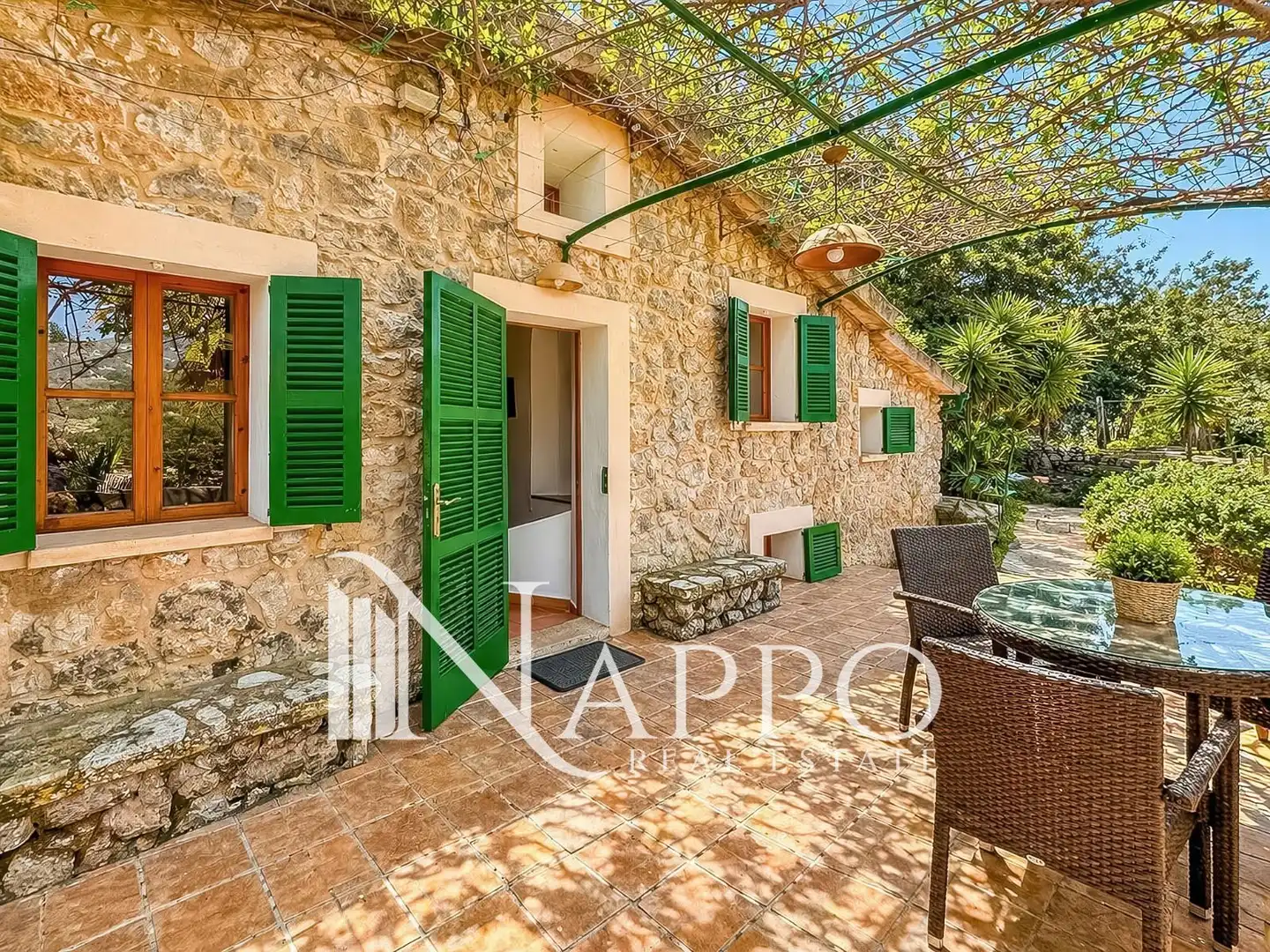 Exterior view of Houses for sale in Sóller  with Air Conditioner, Storage room and Swimming Pool